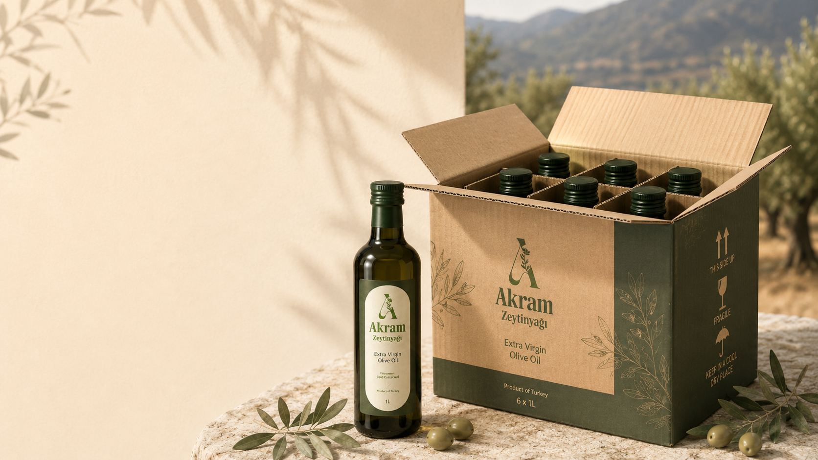 Akram Olive Gift Collection