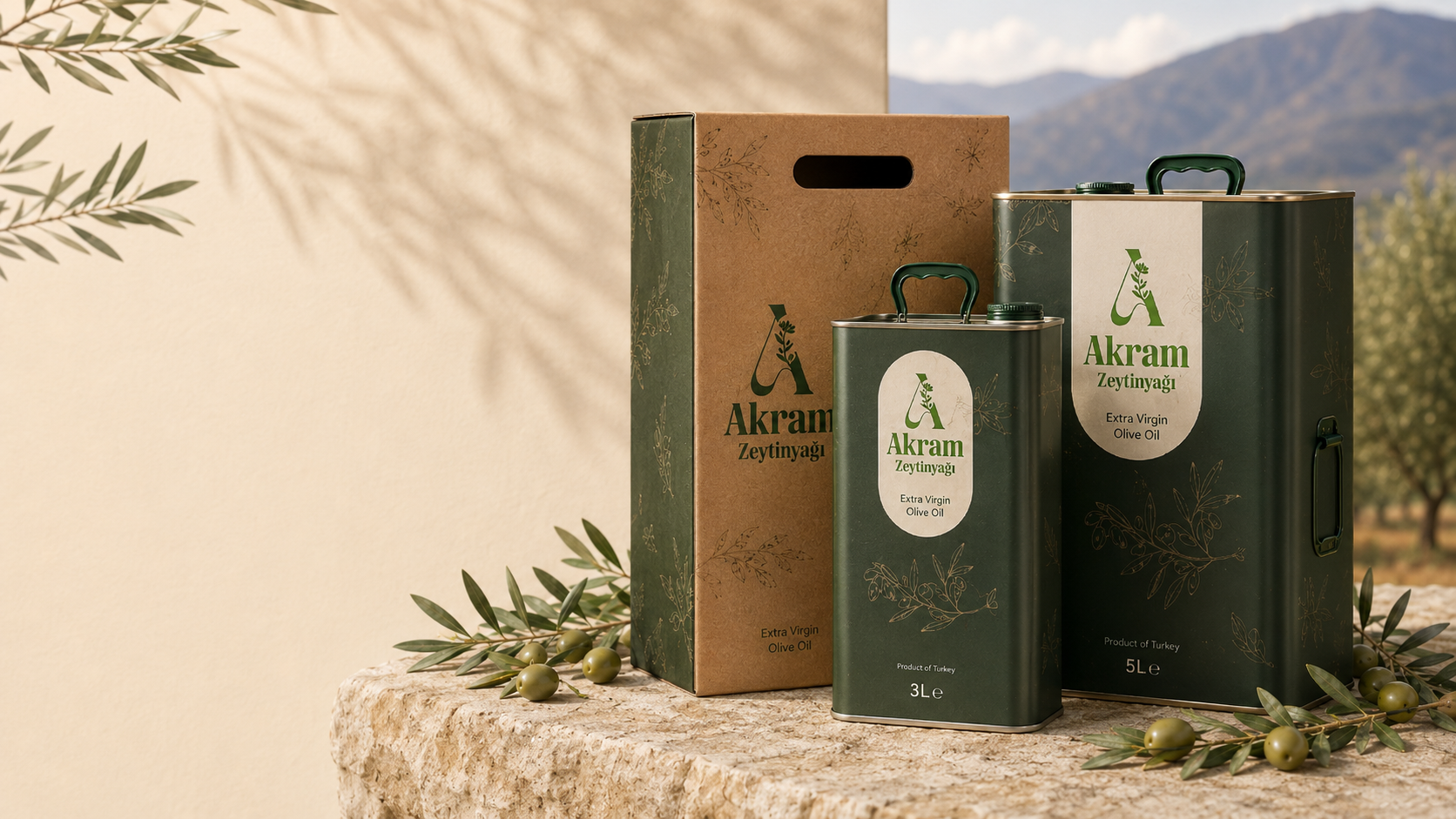 Akram Olive product packaging mockup 04