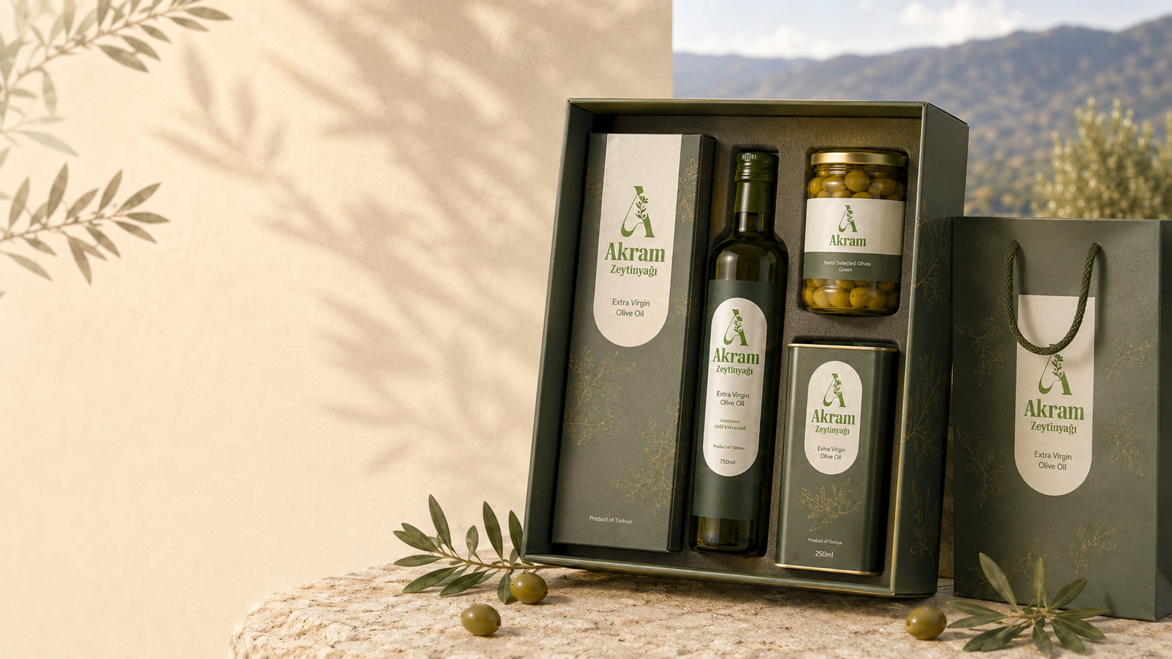 Akram Olive product packaging mockup 05